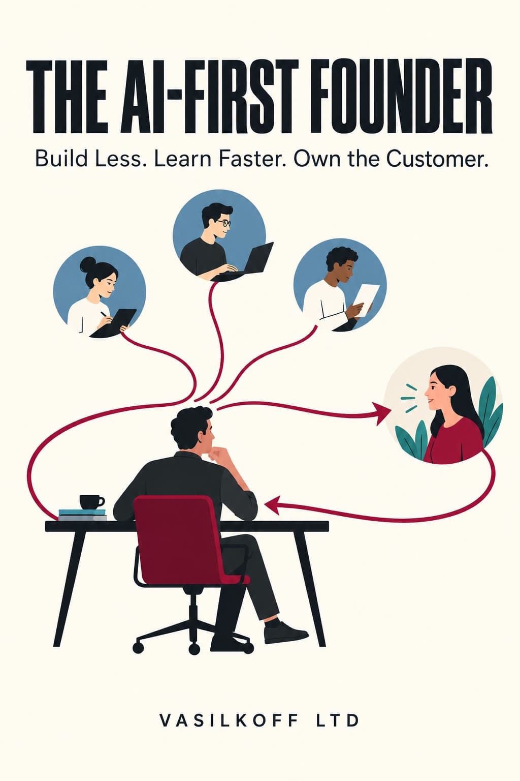 The AI-First Founder book cover