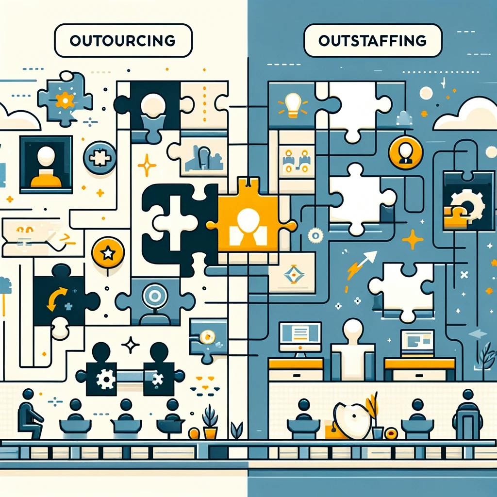 Outsourcing vs. Outstaffing: Which is the Best Fit for Your Business?